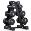 Dumbbell Racks Multilevel Weight Storage Organizer, Indoor 3-Layer Dumbbell Tree, Compact Dumbbell Bracket, A-Frame Dumbbell Storage Racks, Easy to Assemble, Load Bearing 200 KG view 2