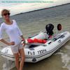 Seamax Deluxe 4x4 Boat Launching Dolly with 14" Wheels System, Commercial Grade Quality for Inflatable Boat & Aluminum Boat view 4