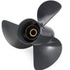 13 1/4x17 Aluminum Outboard Propeller for Suzuki 40-140 HP 58100-95512-019 view 3