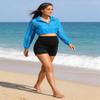fitglam Women's Maternity Shorts Over Belly Pregnancy Lounge Workout Running Pajama Sleep Shorts with Pockets view 2