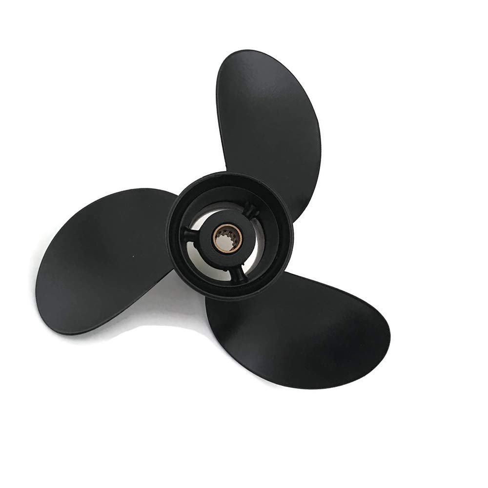 8.5" X 9" Propeller Aluminium 3B2W64517-1 3B2-64517 48 804974 for Tohatsu Nissan Mercury Mercruiser Outboard 8HP - 9.8HP 2/4-stroke Engine