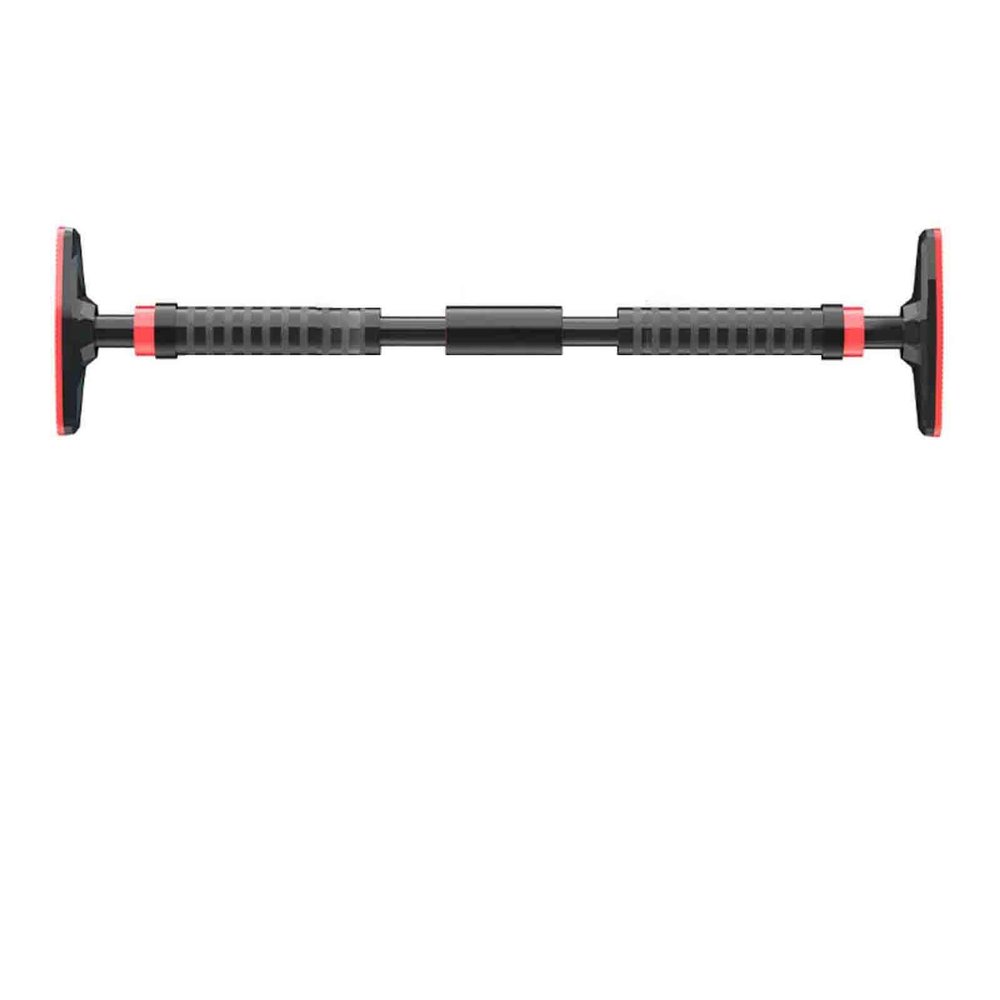 Pull-Up Bars AGYH Portable Steel Horizontal Bar, Home Strength Training Suspension Bar with Safety Lock, Screwless Installation, 70-145cm, Bearing 300KG, (Size : 95-125cm)