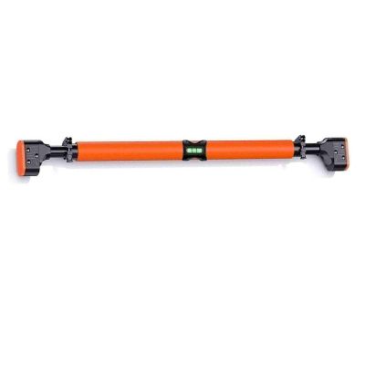 Pull-Up Bars AGYH Portable Steel Horizontal Bar, Pull-up Training Bar with Orange Comfortable Handguards, Safe and Stable, Load 350KG, 75-150cm (Size : 75-95cm)