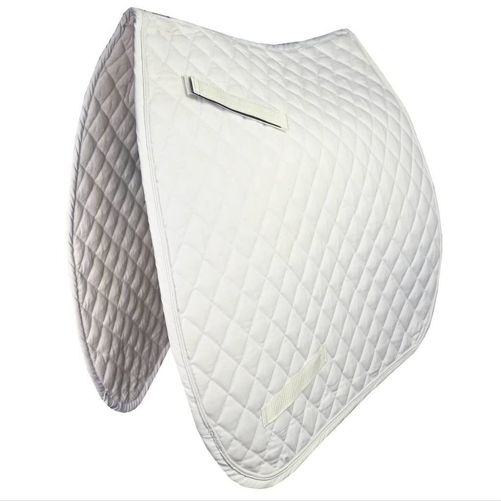 Gatsby Premium Dressage Saddle Pad White