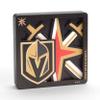 YouTheFan NHL Vegas Golden Knights 3D Logo Series Magnet, 2.25" X 2.25" view 1