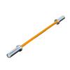 47-inch/13LB Colored Olympic Bar for Weightlifting and Squatting (47 Inch-Gold) view 1