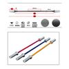 47-inch/13LB Colored Olympic Bar for Weightlifting and Squatting (47 Inch-Gold) view 2