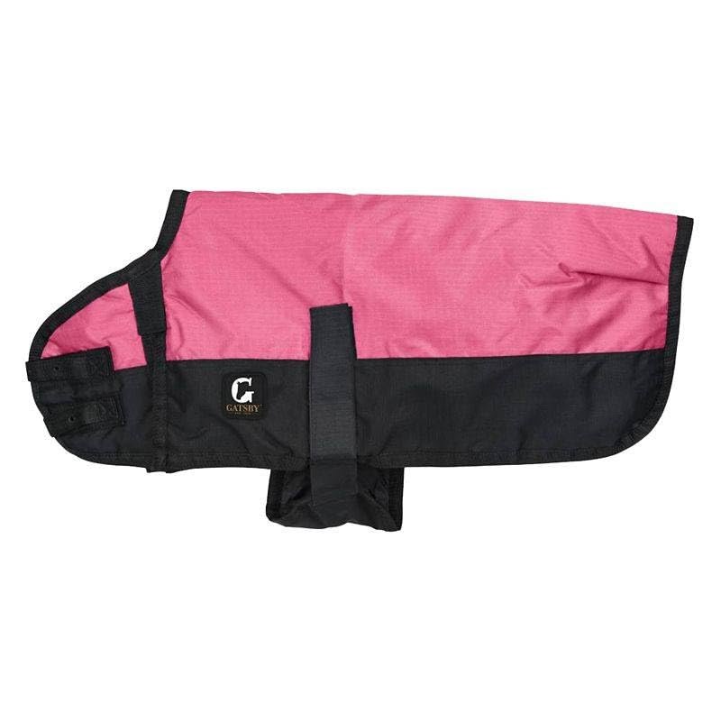 Gatsby 600D Ripstop Waterproof Dog Coat S Hot Pink