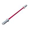 47-inch/13LB Colored Olympic Bar for Weightlifting and Squatting (47 Inch-Red) view 1