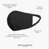 KARIZMA Stretch Sculpt Kids in Black Face Masks Fabric Face Mask 3 Childrens Masks view 4