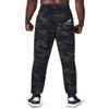 FIVE KNUCKLE BULLET TAKE Notice! Fleece Sweatpants with Side Pockets & Back Pocket. Elastic Waistband and Draw Cord (Small) Black Camouflage view 2