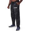 FIVE KNUCKLE BULLET TAKE Notice! Fleece Sweatpants with Side Pockets & Back Pocket. Elastic Waistband and Draw Cord (Small) Black Camouflage view 3