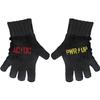 AC/DC pwr up fingerless gloves view 1