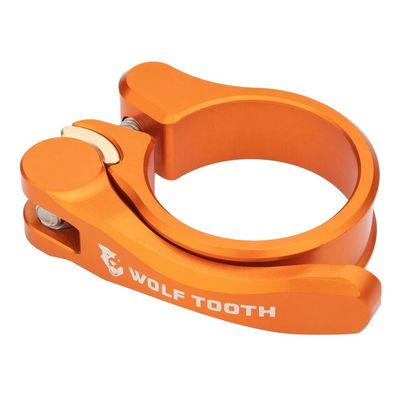 Wolf Tooth QR Quick Release Seatpost Clamp - 29.8mm, Orange