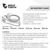 Wolf Tooth QR Quick Release Seatpost Clamp - 29.8mm, Orange view 3