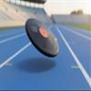 TC Girls Rubber Discus 1kg - Girls Official High School Rubber Discus 1k - Womens Discus Rubber - 1k discus - for Junior High School Girls & Boys Competition Also - Track and Field Discus 1k view 2