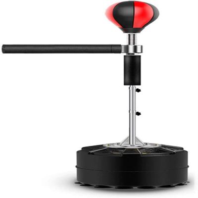 du hui shop Freestanding Speed Bag Boxing Set with Strong Suction Cup Base Boxing Speed Trainer,Punching Bag Reflex Boxing Bag with 360 Reflex Bar Height Adjustable Boxing Punching Ball