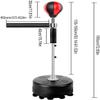 du hui shop Freestanding Speed Bag Boxing Set with Strong Suction Cup Base Boxing Speed Trainer,Punching Bag Reflex Boxing Bag with 360 Reflex Bar Height Adjustable Boxing Punching Ball view 4