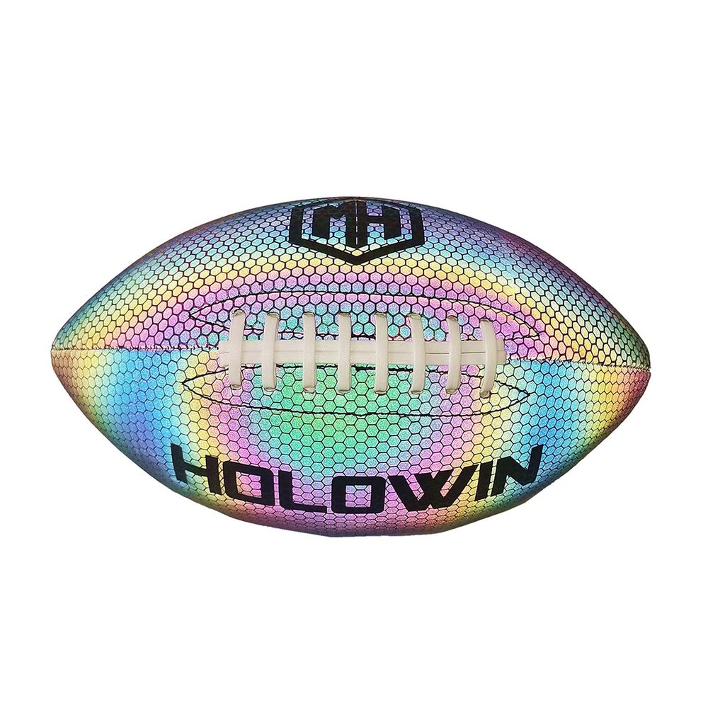 HW HOLOWIN Reflective Glow Holographic Luminous Night Football