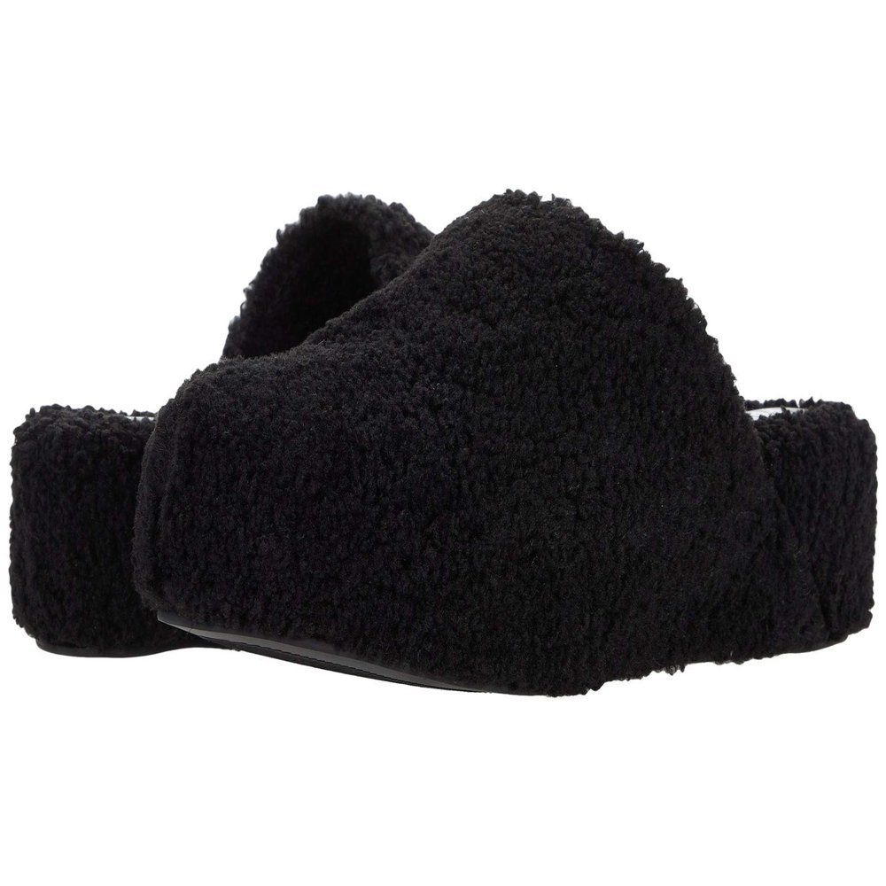 FARYL by Farylrobin Kaiden Black Faux Fur 11 M