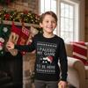 Tstars Kids Gaming Ugly Christmas Sweatshirt I Paused My Game to Be Here Funny Holiday Pullover for Boys and Girls Medium Black view 2