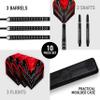 Harrows Supergrip Ultra 90% Tungsten Steel Tip Darts (25) view 2