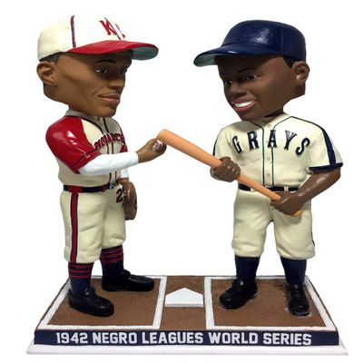 Bobbleheads Satchel Paige Josh Gibson 1942 Negro Leagues World Series Monarchs