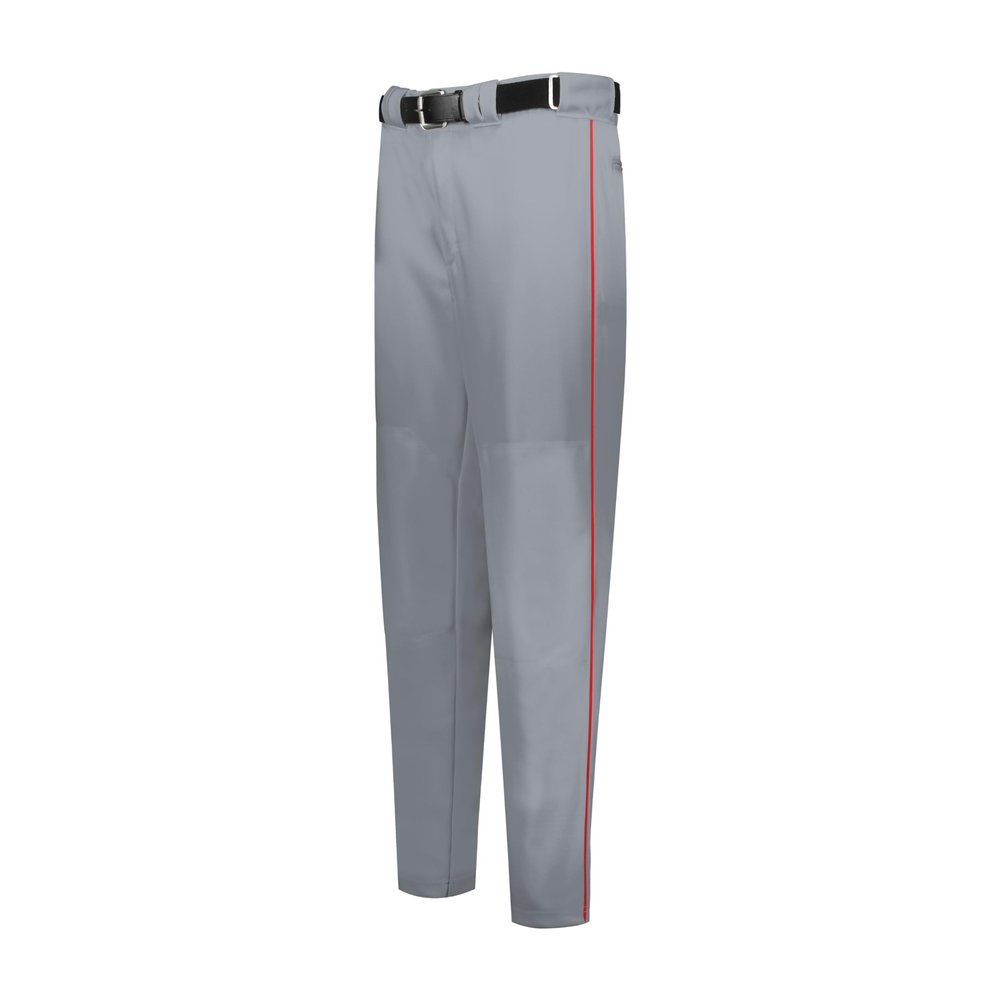 Russell Athletic Piped Diamond Series Baseball Pant 2.0 Baseball Grey/True Red S