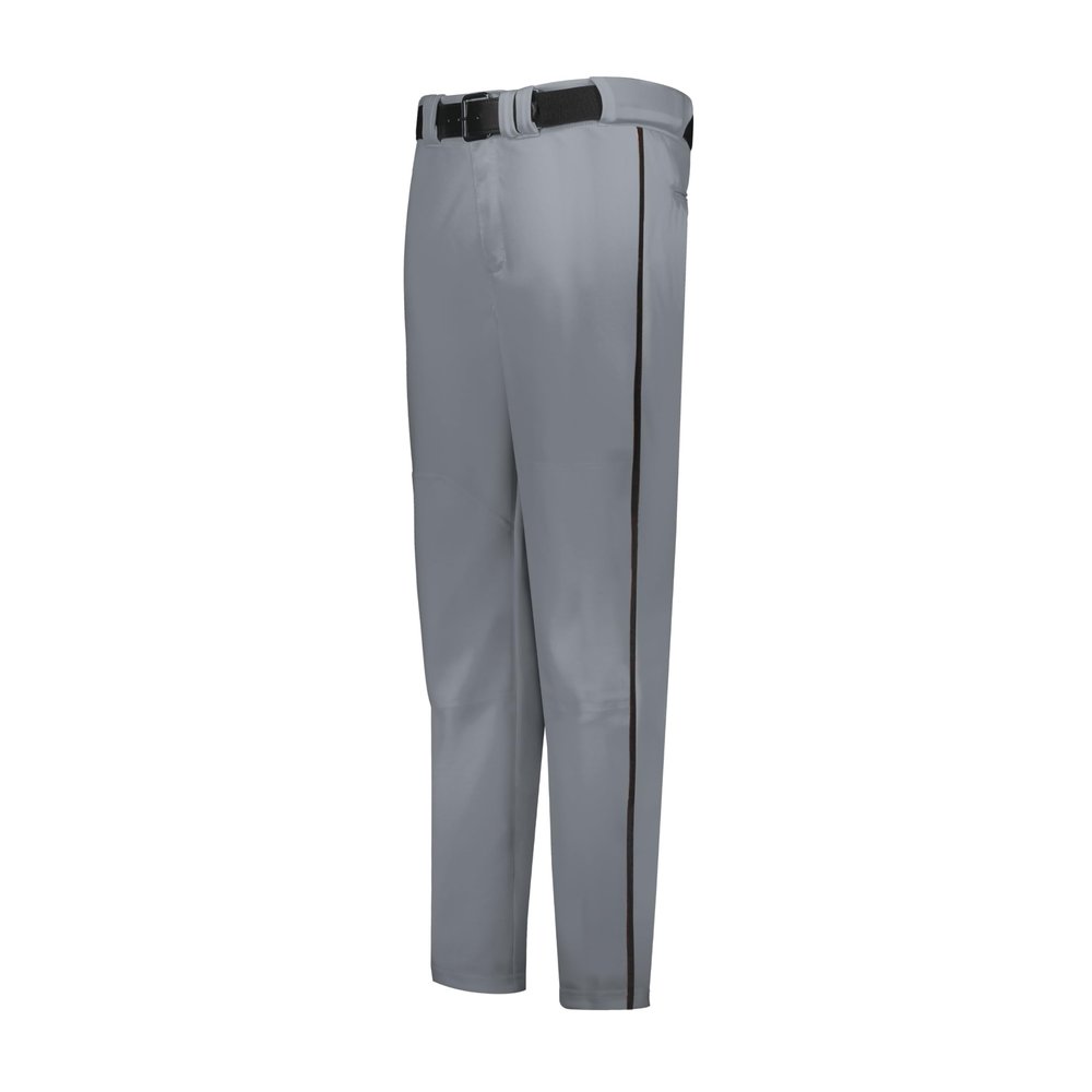Russell Athletic Youth Piped Change Up Baseball Pant Baseball Grey/Black XL