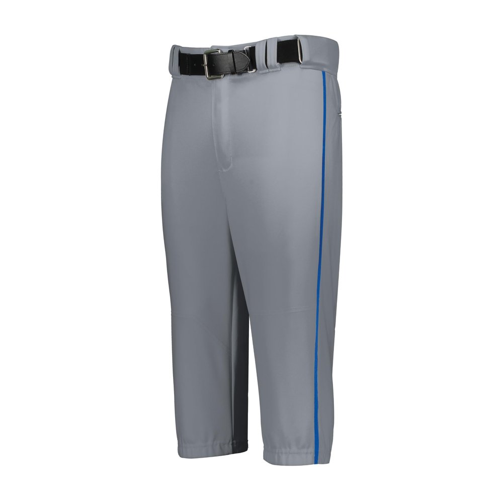 Russell Athletic Youth Piped Diamond Series Knicker 2.0 Baseball Grey/Royal M