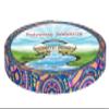 Country Brook Design - Blue Boho Mandala Polyester Webbing (1/2 Inch, 20 Yards) view 1