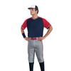Russell Athletic Youth Piped Diamond Series Knicker 2.0 Baseball Grey/Royal XL view 4