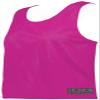 Augusta Sportswear Womens Mesh Reversible Pinnie M Power Pink/White view 1