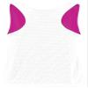 Augusta Sportswear Womens Mesh Reversible Pinnie M Power Pink/White view 4