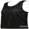 Augusta Sportswear Womens Mesh Reversible Pinnie 3XL Black/White view 1