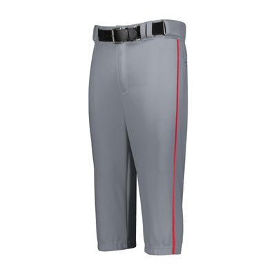 Russell Athletic Youth Piped Diamond Series Knicker 2.0 Baseball Grey/True Red L