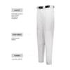 Russell Athletic Youth Solid Change Up Baseball Pant White L view 4