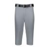 Russell Athletic Youth Solid Diamond Series Baseball Knicker 2.0 Baseball Grey XL view 1