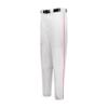 Russell Athletic Piped Diamond Series Baseball Pant 2.0 White/True Red 3XL view 1