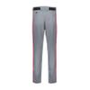 Russell Athletic Youth Piped Change Up Baseball Pant Baseball Grey/True Red L view 3