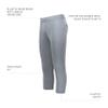 Russell Athletic Ladies Flexstretch Softball Pant Baseball Grey S view 4