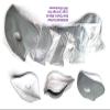 iFightCV Nylon Mesh Sport Mask with Dual Air Valves and Replaceable Filter (Orange + 5 Filters) view 2
