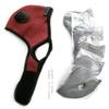iFightCV Nylon Mesh Sport Mask with Dual Air Valves and Replaceable Filter (Burgundy + 5 Filters) view 1