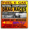 Oklahoma Drag Races Reproduction Motor Speedway Metal Sign 1830 view 1