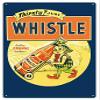 Thirsty Just Whistle Nostalgic Orange Drink Ad Reproduction .040 Alum 1218 view 1