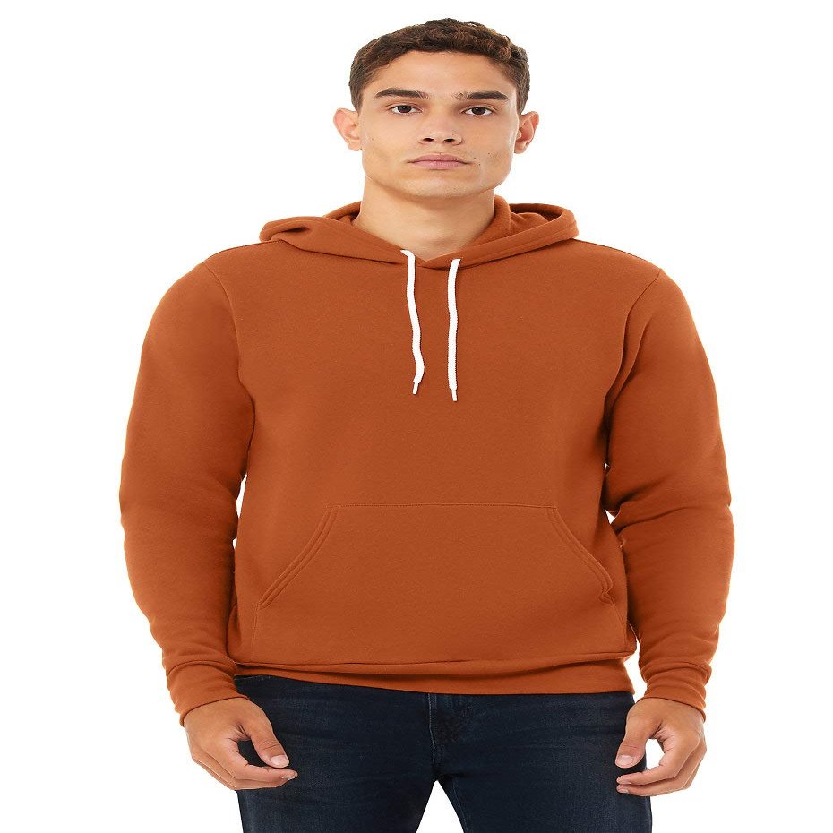 BELLA+CANVAS Unisex Sponge Fleece Pullover Hooded Sweatshirt M Autumn