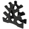 Dumbbell Racks Simple Dumbbell Rack, Lightweight Dumbbell Tree, Home Weights Storage Rack, A-Frame Dumbbell Rack Stand, Easy to Install, Load Bearing 10 KG (Color : Black, Size : 22.5 * 8 * 22.7cm)