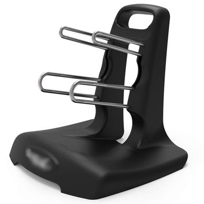 Dumbbell Racks Portable Home Dumbbell Rack, Weight Rack for Dumbbells, 3 Tier Gym Dumbbell Stand, Exercise Accessories, Load Bearing 15 KG (Color : Black, Size : 20 * 22 * 22.5cm)