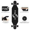 PINESKY 41 Inch Longboard Skateboard 9 Ply Natural Maple Complete Skateboard Cruiser for Cruising, Carving, Free-Style and Downhill with T-Tool Beacon view 2