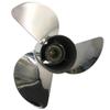 ARKDOZA 3 Blade 15 Tooth RH SS Prop 70-140HP Stainless Steel Propeller for Mercury Outboard Motor Engine (13(Dia) x 19(Pitch)) view 2